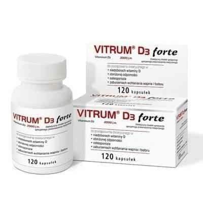 VITRUM D3 FORTE x 120 capsules UK