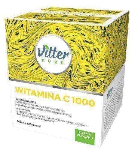 VITTER PURE Vitamin C 1000 100g / 100 servings UK