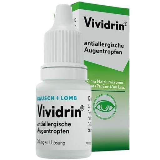 VIVIDRIN antiallergic eye drops UK