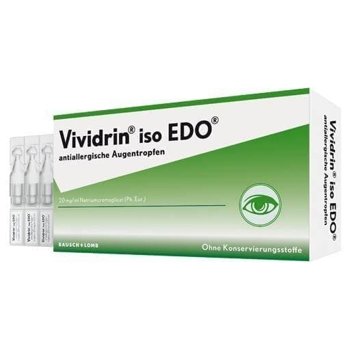 VIVIDRIN iso EDO antiallergic eye drops UK