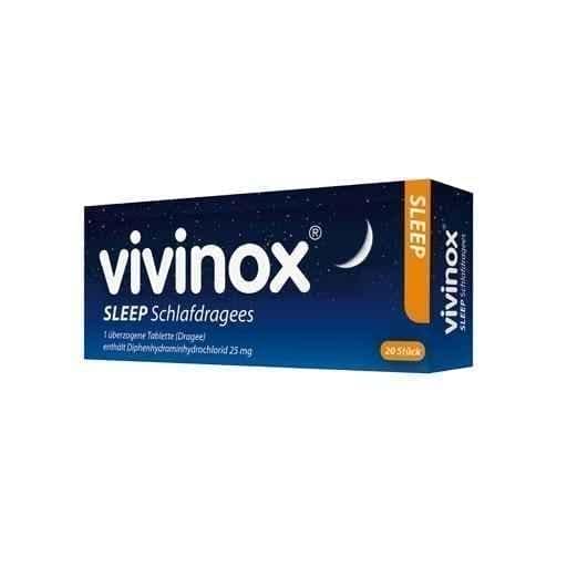 VIVINOX Sleep sleeping pills strong 50 pc sleep disorders UK