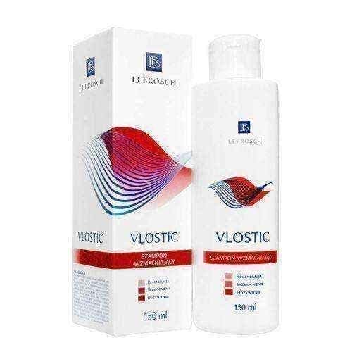 VLOSTIC Strengthening shampoo 150ml, burdock oil, nettle oil, horsetail oil UK