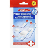 Waterproof transparant plasters WUNDmed® UK