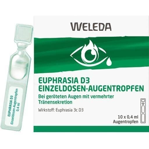 WELEDA EUPHRASIA D 3 single-dose eye drops UK