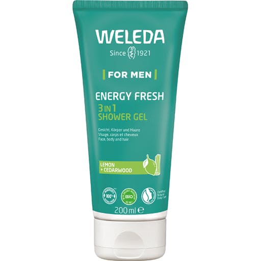 WELEDA for Men Energy Fresh 3in1 Shower Gel UK