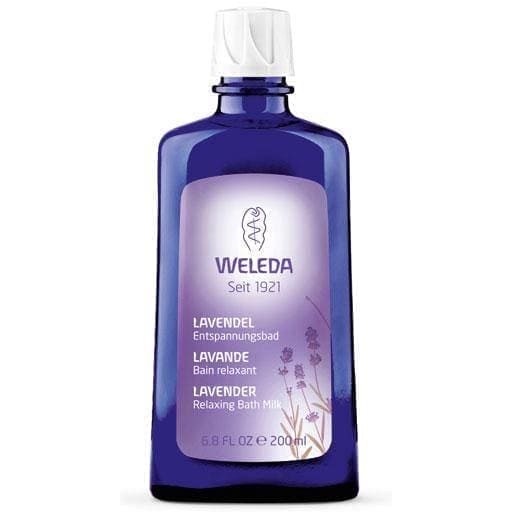 WELEDA lavender relaxation bath 200 ml calm down mind a balance happens UK