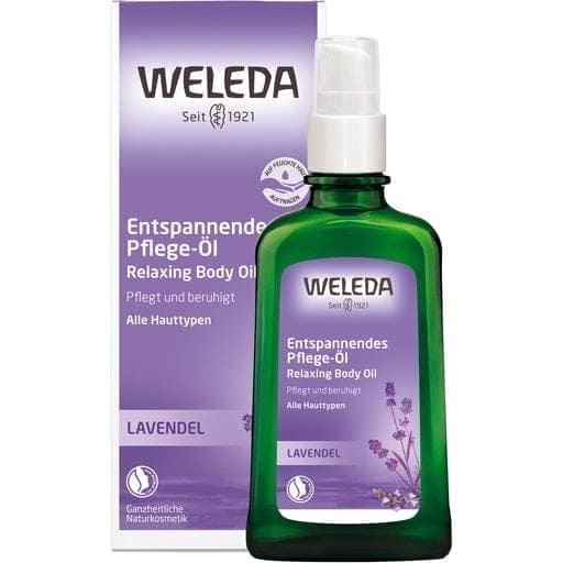 WELEDA lavender relaxing care oil, almond oil, sesame oil, lavender oil UK