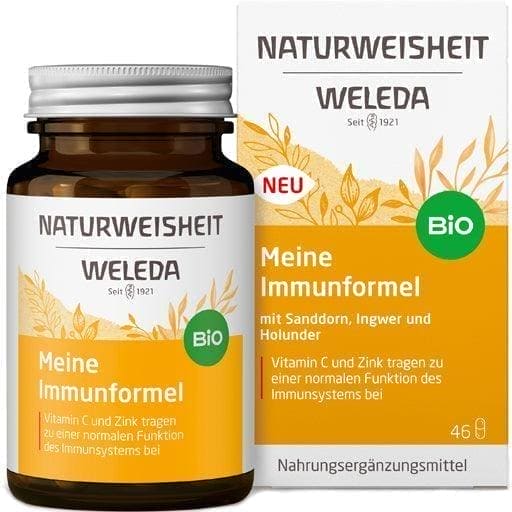 WELEDA Natural Wisdom My Immune Formula, sea buckthorn, ginger, elderflower UK