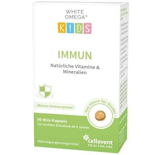 WHITE OMEGA Kids Immune soft capsules 90 pcs UK