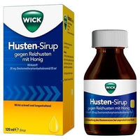 WICK cough syrup against irritated cough with honey UK