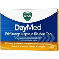 WICK DayMed hard capsules 20 pc UK