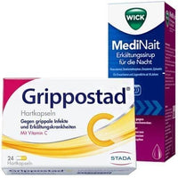 WICK Medinait + Grippostad savings set 1 pc UK