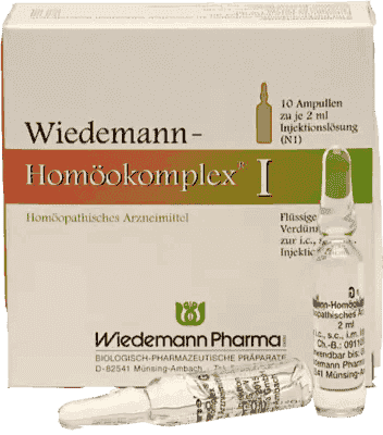 WIEDEMANN homeocomplex I, Gelsemium sempervirens, Phosphorus UK