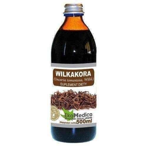 WILKAKORA juice, Cat's Claw, Uncaria tomentosa, alkaloids, glycosides, flavonoids, tannins UK