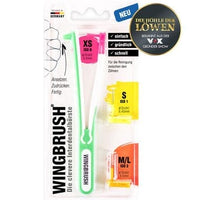 WINGBRUSH starter set holder with 3 brushes UK