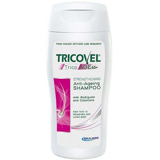 Women's hair loss during menopause, TRICOVEL Trico Age 45+ Shampoo UK