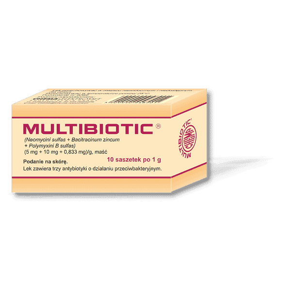 Wound care MULTIBIOTIC Ointment x 10 sachets UK