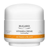 Wrinkles, How to care for facial skin, premature skin aging, RUGARD vitamin cream facial care UK