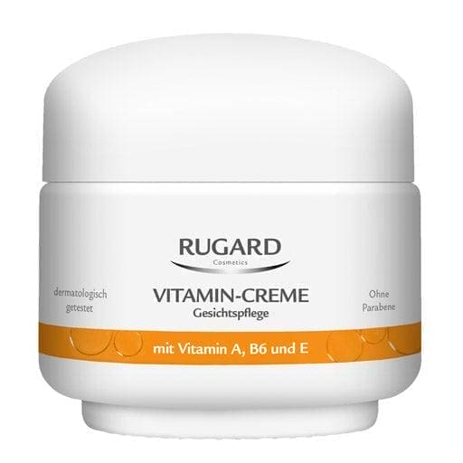 Wrinkles, How to care for facial skin, premature skin aging, RUGARD vitamin cream facial care UK