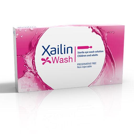 XAILIN Wash eye wash solution in single doses UK
