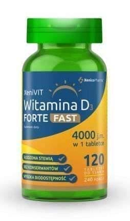 XeniVIT Vitamin D Forte FAST 4000 IU UK