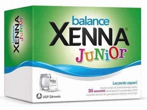 Xenna Balance Junior x 30 sachets, macrogol 3350 UK