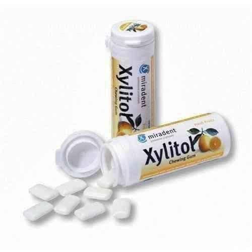 Xylitol chewing gum fruit flavor x 30 pieces UK