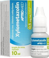 Xylometazoline hydrochloride Apteo Med 0,5mg-ml 10ml UK