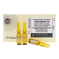 Yeast infection, Candida albicans, ALBICANSAN D 5 ampoules UK