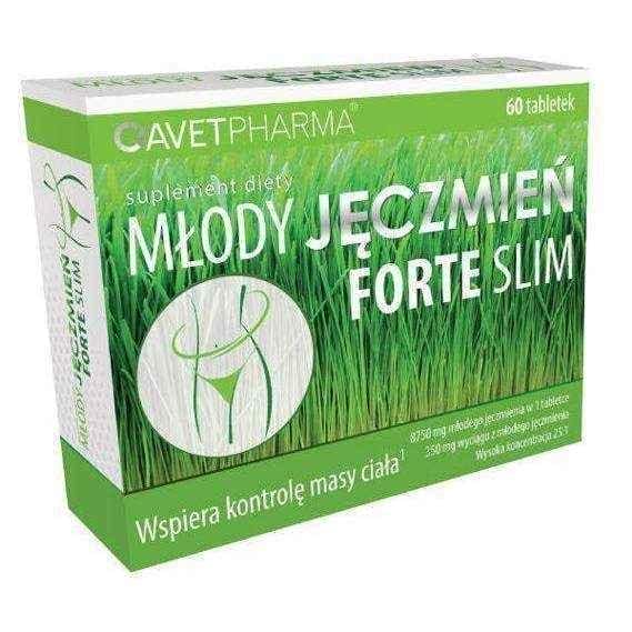 Young Barley Slim Forte x 60 tablets, best way to lose weight UK