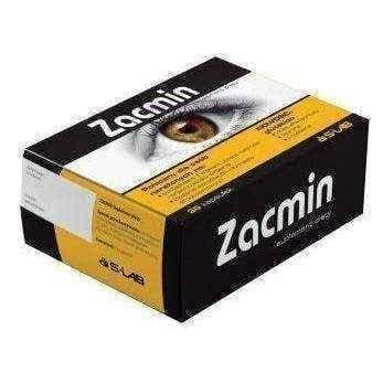 ZACMIN x 30 capsules, visual acuity UK