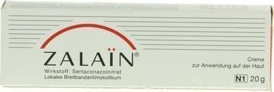 ZALAIN cream 20 g, dermatophytes, skin fungal infection UK