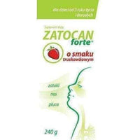 ZATOCAN Forte syrup with strawberry flavor 240g UK