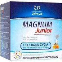 Zdrovit Magnum Junior x 20 sachets, Magnesium UK