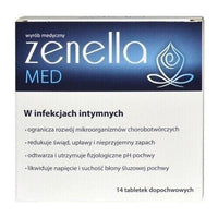 Zenella Med x 14 vaginal tablets, vaginal ph UK