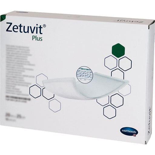 ZETUVIT Plus extra strong suction compress sterile 20x25 cm UK