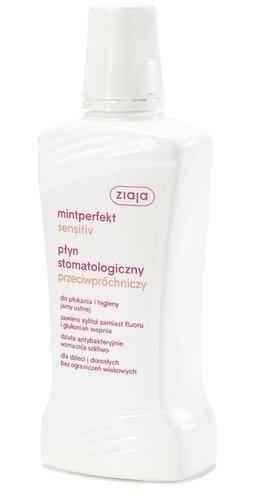 Ziaja Mintperfekt Sensitiv dental fluid 500ml UK