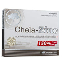 zinc bisglycinate, zinc amino acid chelate Albion, CHELA-ZINC Capsules UK