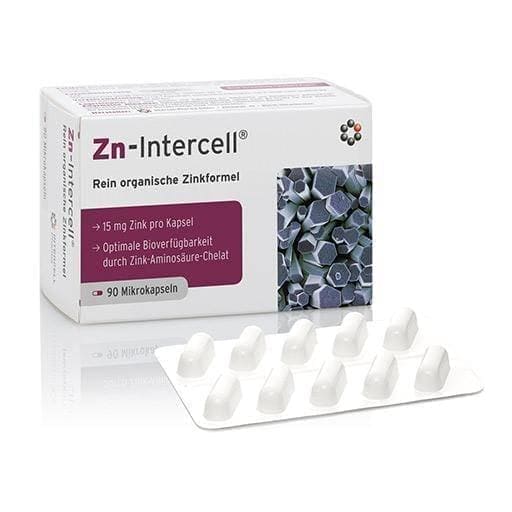 Zinc bisglycinate ZN-Intercell capsules 90 pcs UK