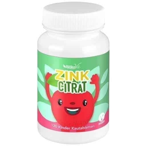 ZINC CITRATE children chewable tablets vegan 120 pcs UK