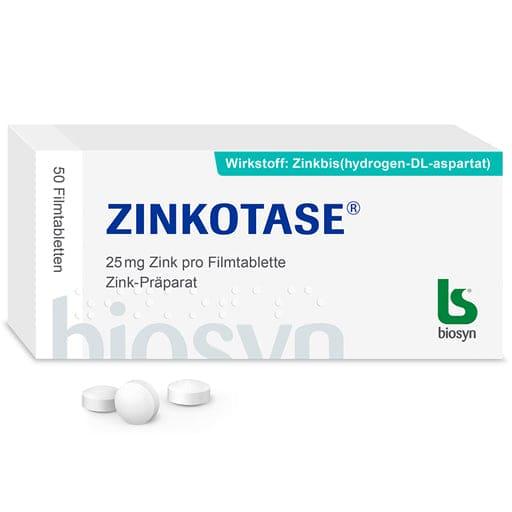 Zinc deficiency, zinc bis(hydrogen-DL-aspartate), ZINCOTASE UK