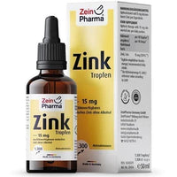 ZINC DROPS 15 mg ionized 50 ml UK