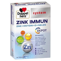 Zinc, L-histidine, vitamin D3, selenium UK