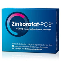 Zinc Orotate POS, zinc deficiency treatment UK