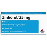 Zinc orotate, zinc orotate benefits, ZINKOROT 25 mg tablets UK