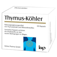 Zinc, thymus peptides, THYMUS KÖHLER capsules UK