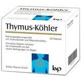 Zinc, thymus peptides, THYMUS KÖHLER capsules UK