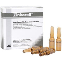 Zinkorell ampoules, Zincum gluconicum UK