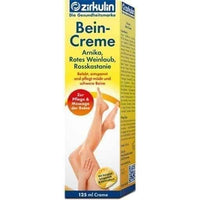 ZIRKULIN leg cream 125 ml for tired and heavy legs UK