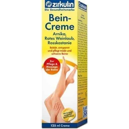ZIRKULIN leg cream 125 ml for tired and heavy legs UK